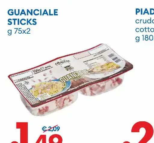 Guanciale sticks