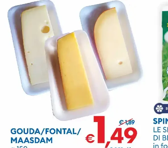Gouda/Fontal/Maasdam