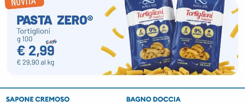 Pasta Zero tortiglioni