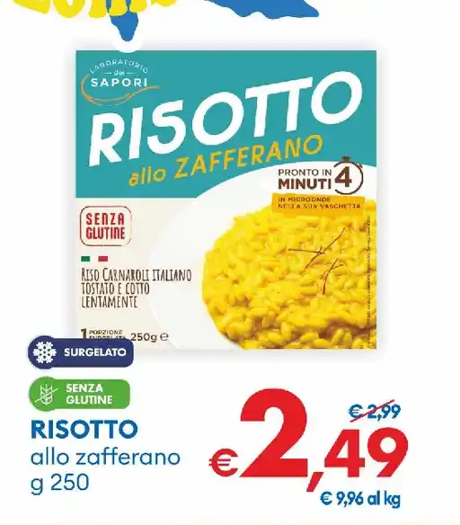 Risotto allo zafferano