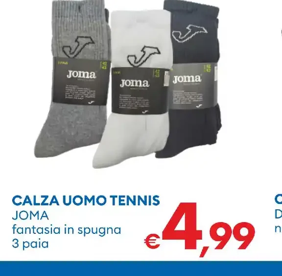 Calza uomo tennis