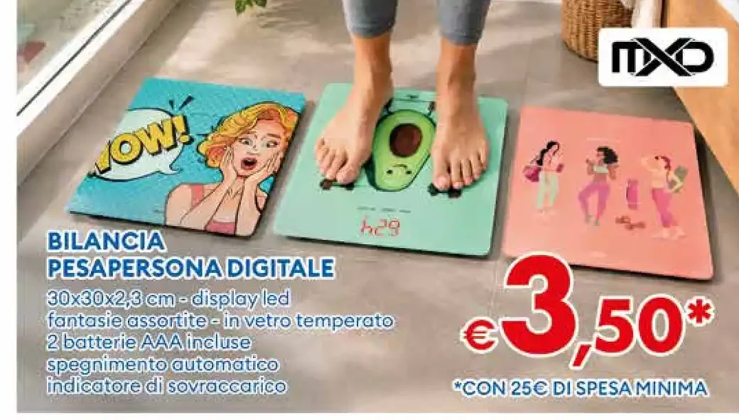Bilancia pesapersone digitale