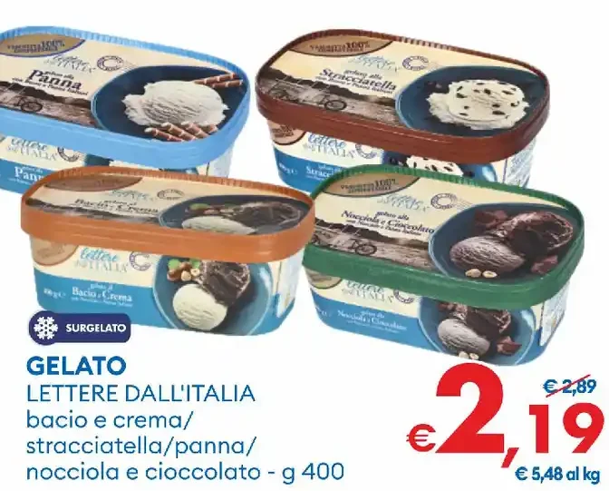 Gelato assortito