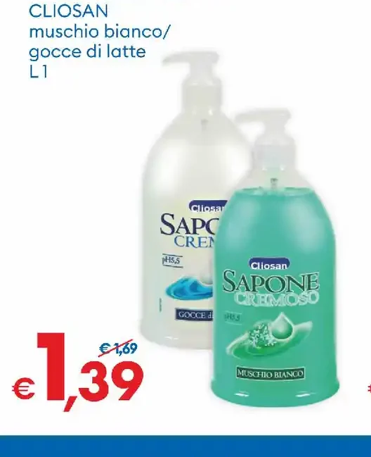 Sapone cremoso