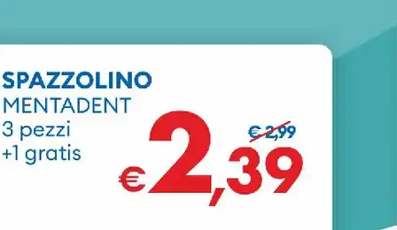 Spazzolino Mentadent