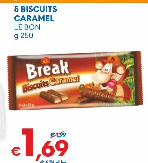 Biscotti caramel