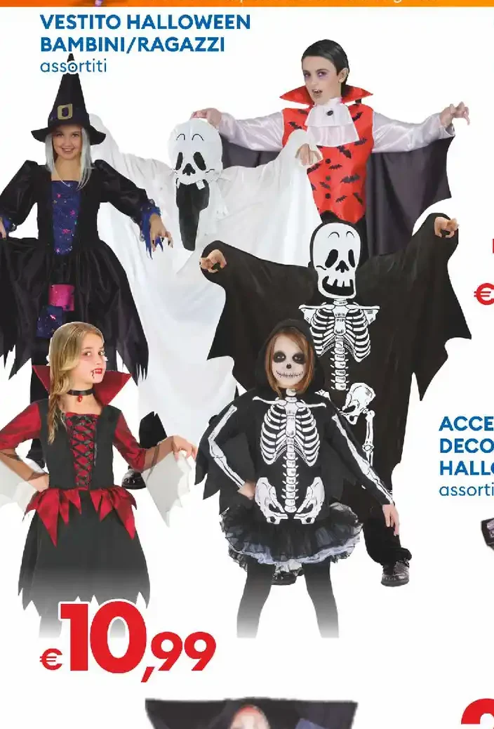 Vestito Halloween bambini/ragazzi