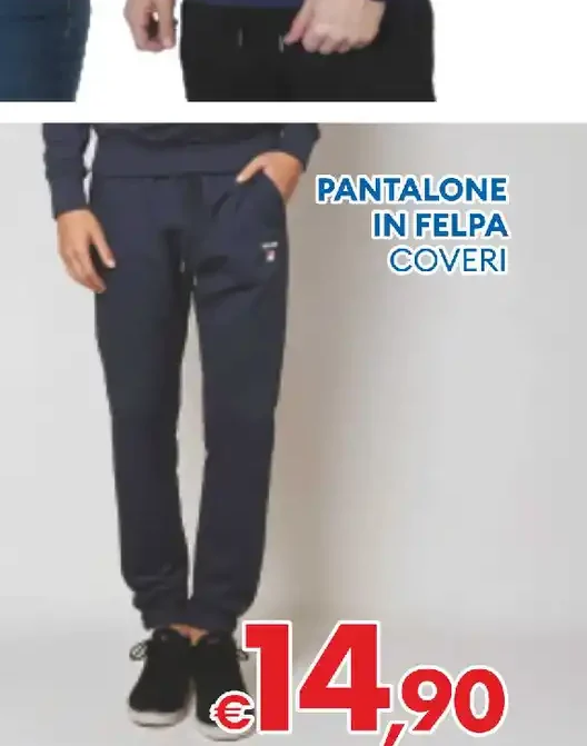 Pantalone in felpa