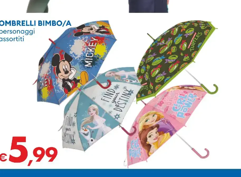 Ombrelli bambino/a