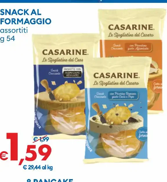 Snack al formaggio