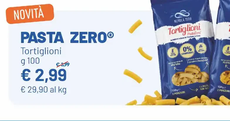 Pasta Zero tortiglioni