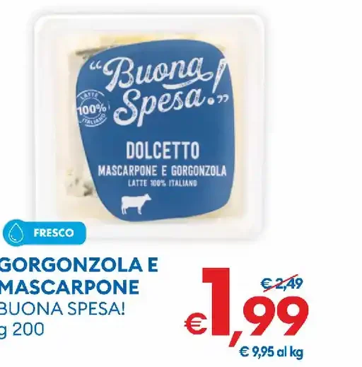 Gorgonzola e mascarpone