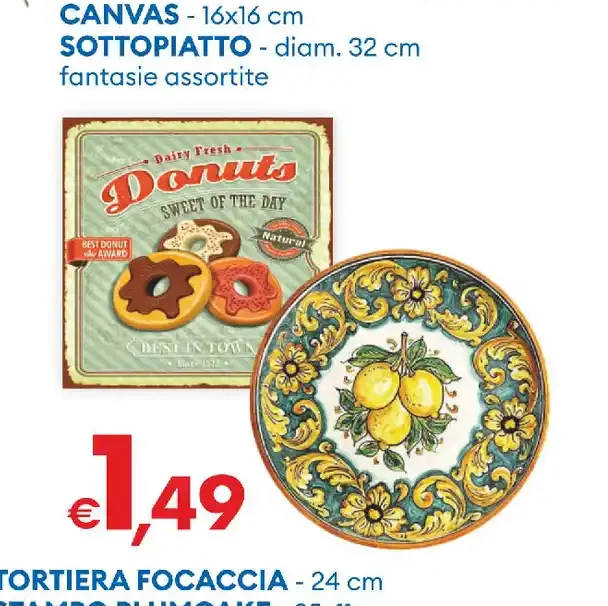 Tortiera focaccia / stampo plumcake / teglia crostata