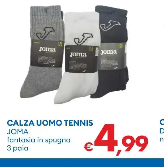 Calza uomo tennis