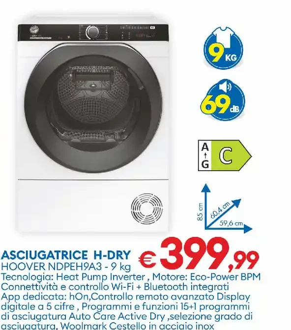 Asciugatrice H-Dry