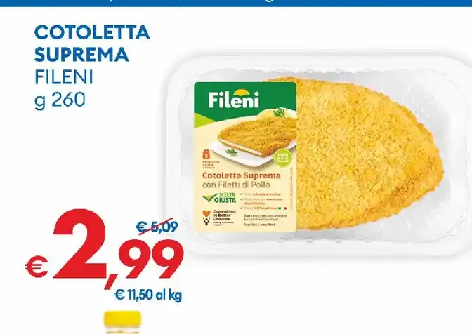 Cotoletta Suprema Filetini