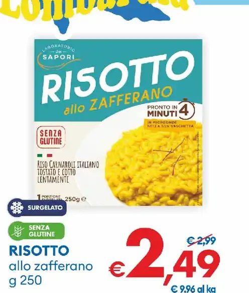 Risotto allo zafferano