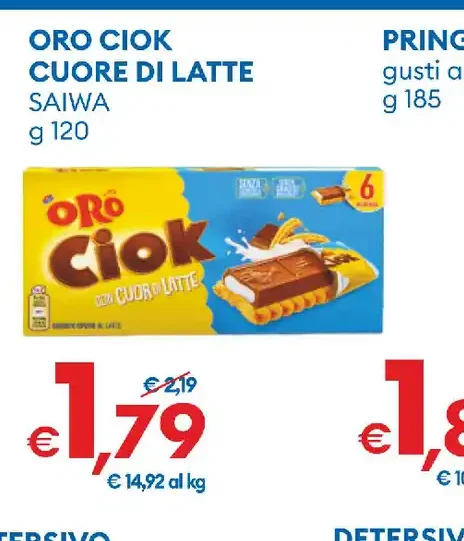 Oro Ciok Cuore di Latte Saiwa