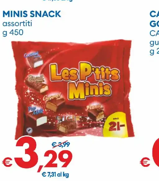 Minis snack assortiti