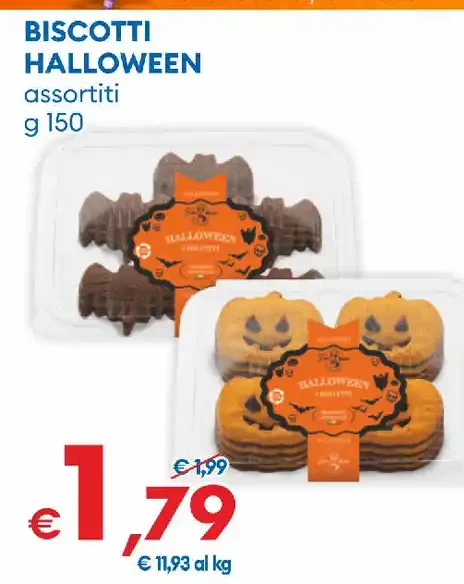 Biscotti Halloween assortiti