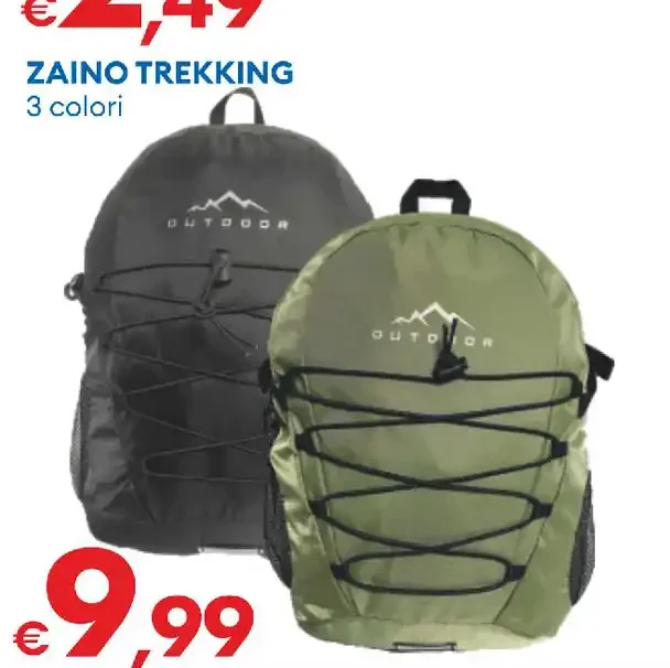 Zaino trekking