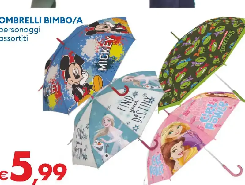 Ombrelli bambino/a