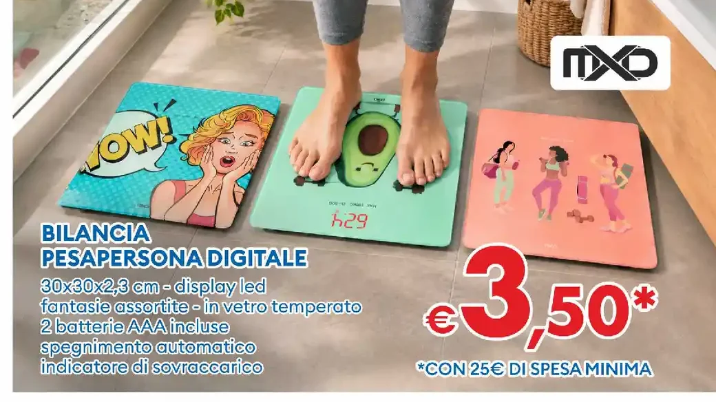 Bilancia pesapersone digitale