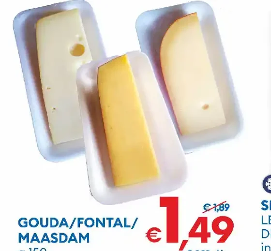 Gouda/Fontal/Maasdam