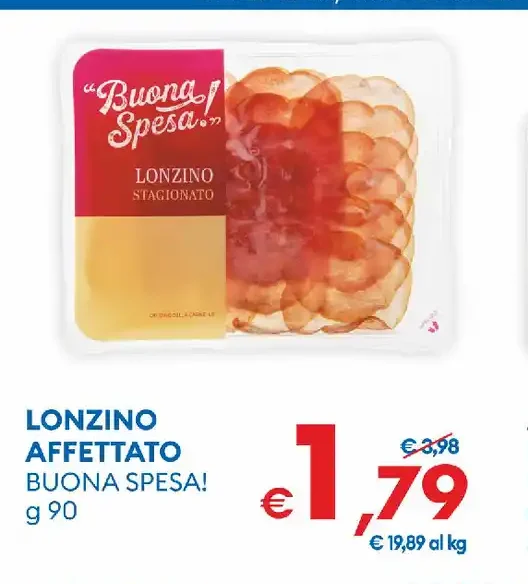 Lonzino affettato