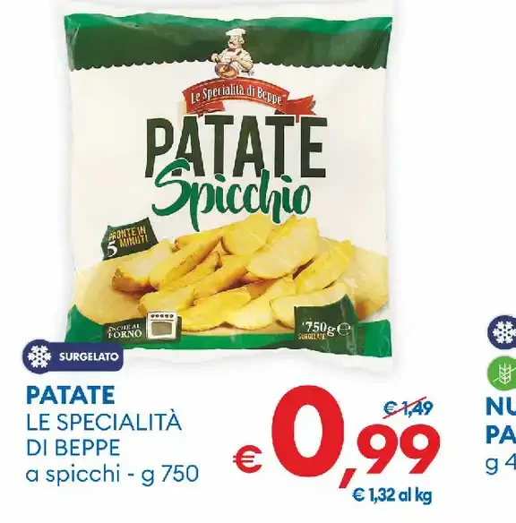 Patate a spicchi