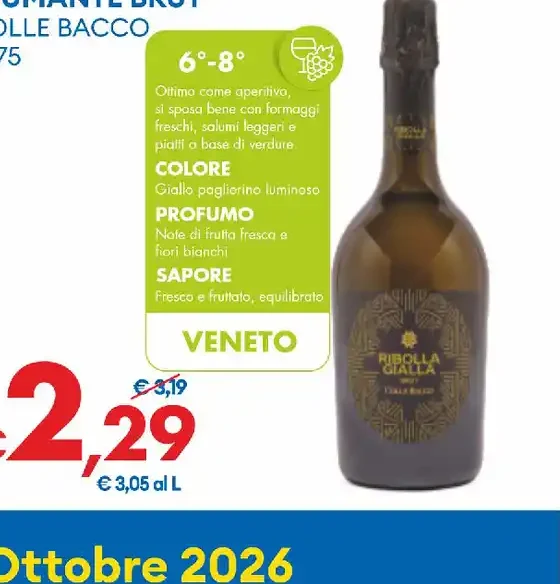 Ribolla Gialla spumante brut