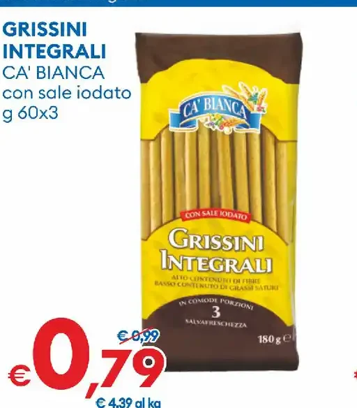 Grissini integrali