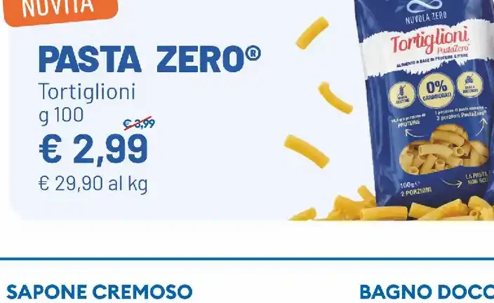 Pasta Zero tortiglioni