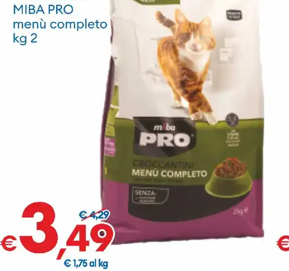 Croccantini per gatto Miba Pro