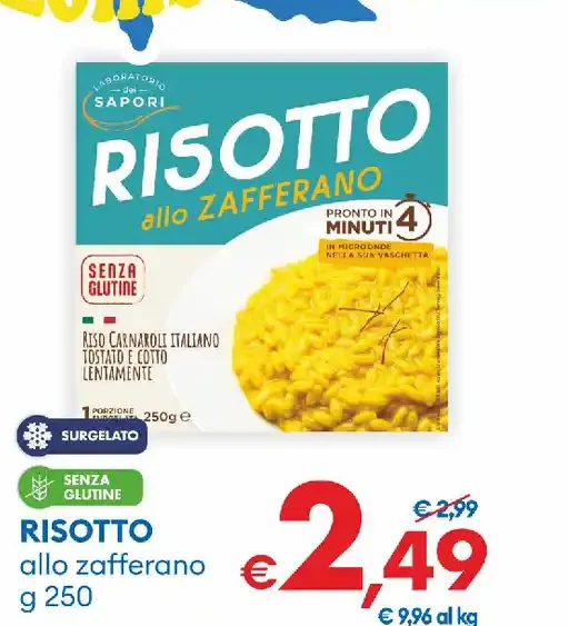 Risotto allo zafferano