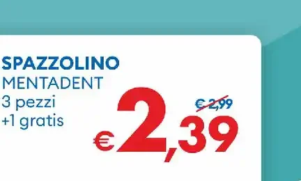 Spazzolino Mentadent