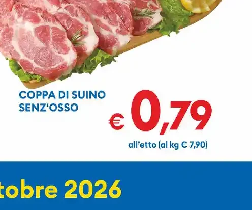 Coppa di suino senz’osso