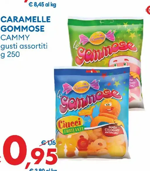 Caramelle gommose assortite