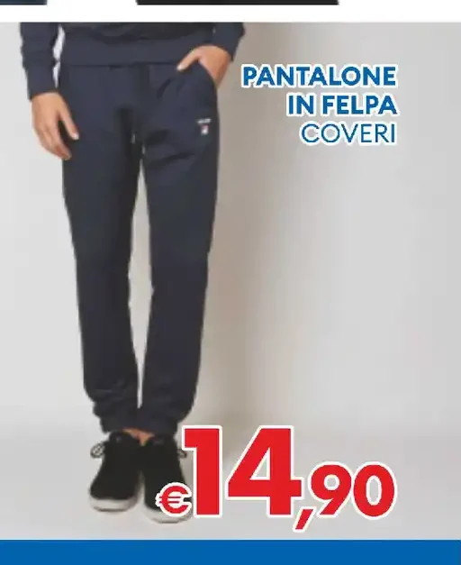 Pantalone in felpa coveri