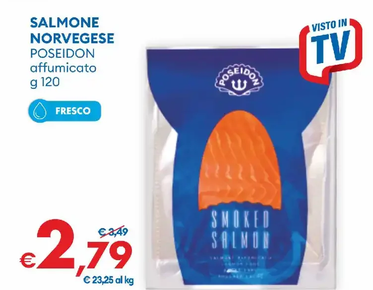 Salmone norvegese affumicato