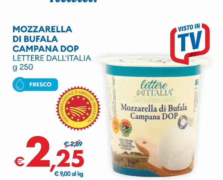 Mozzarella di bufala campana DOP