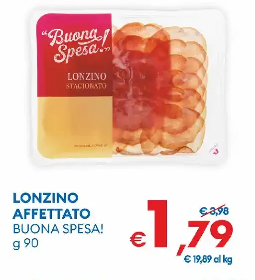 Lonzino affettato