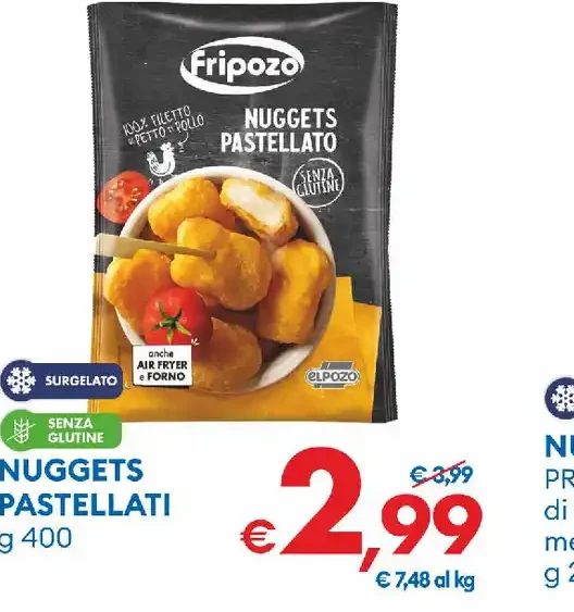 Nuggets pastellati