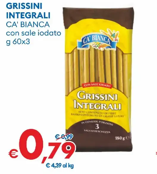 Grissini integrali