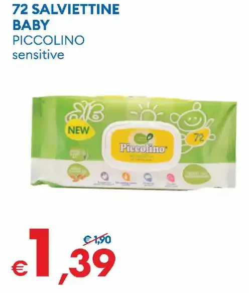 Salviettine baby sensitive