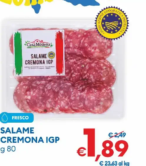 Salame Cremona IGP