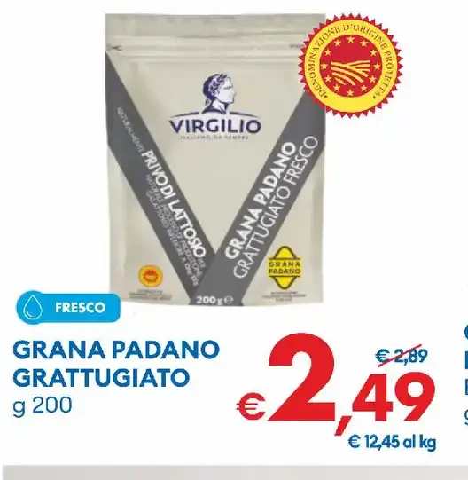 Grana Padano grattugiato