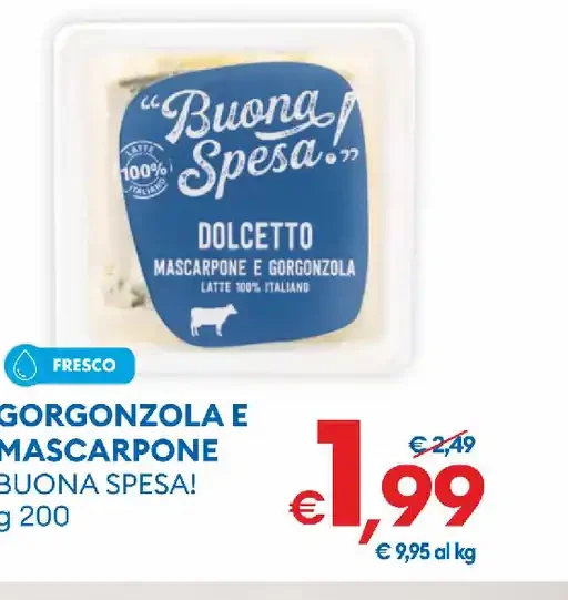 Gorgonzola e mascarpone
