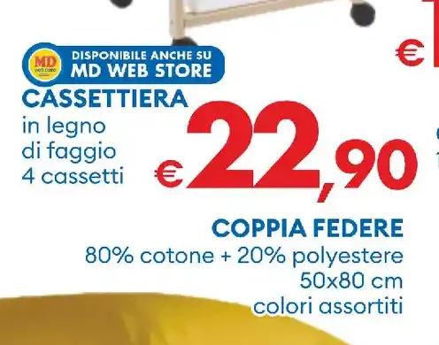 Cassettiera in legno di faggio