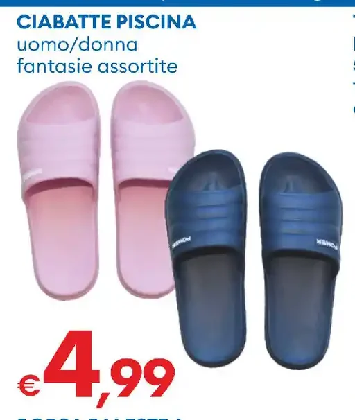 Ciabatte piscina